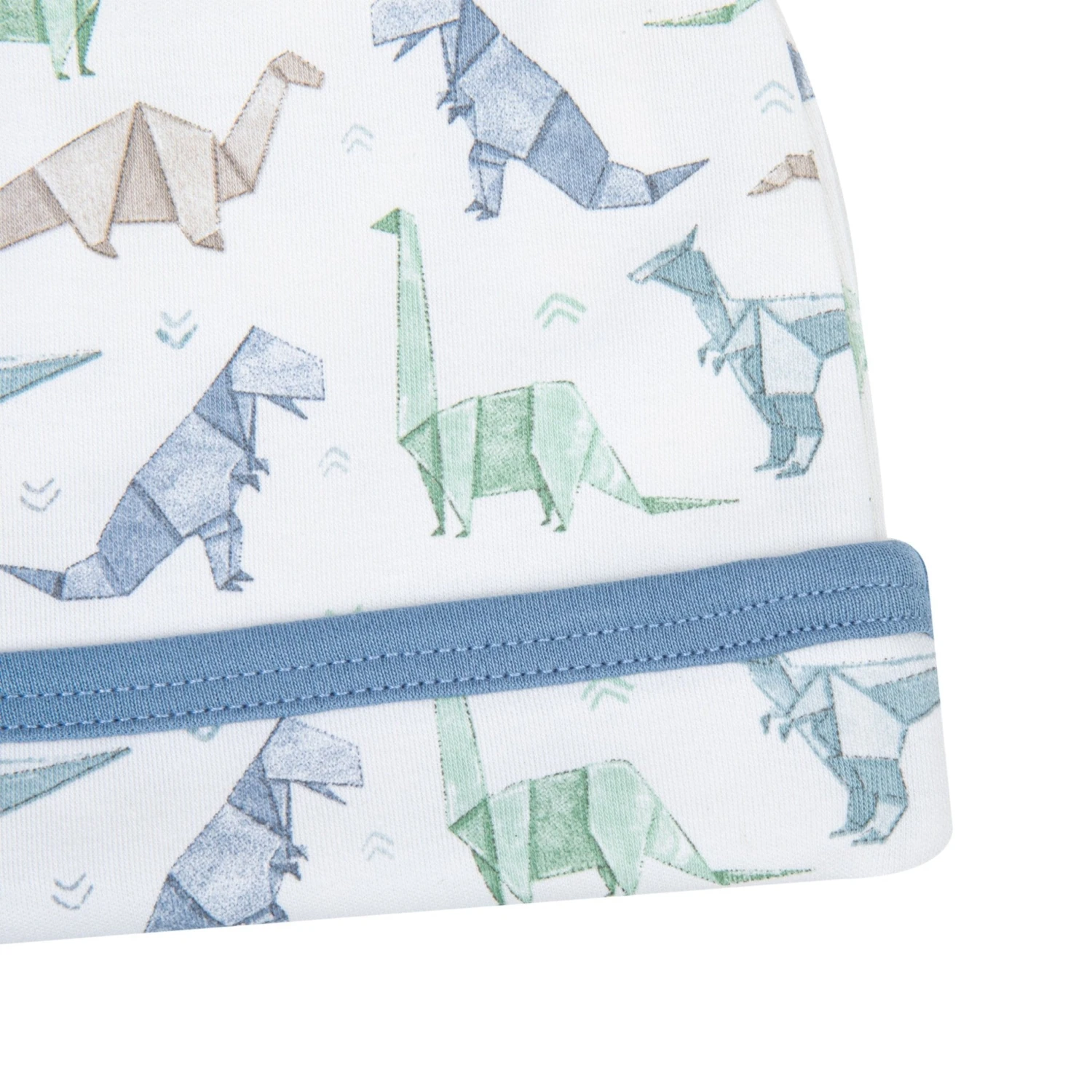 Blue Origami Dinos Hat By Luna And Arlo 2 Blue Origami Dinos Hat By Luna And Arlo - Image 2