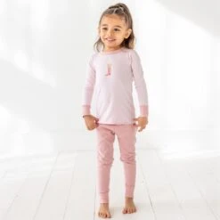 Boots And Blooms Long Pajamas - Pink -Luna And Arlo Sales Store boots and blooms long pajamas pink 944682