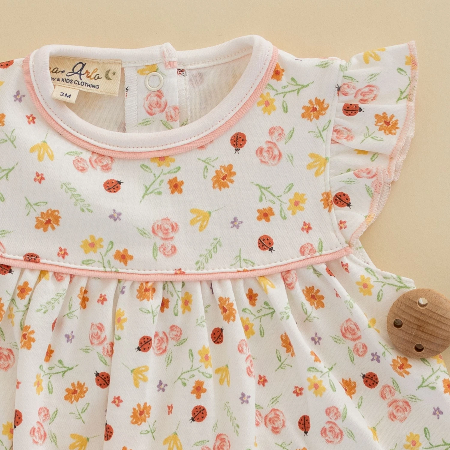 Bugs And Blossoms Ruffle Diaper Cover Set 2 Bugs And Blossoms Ruffle Diaper Cover Set - Image 2