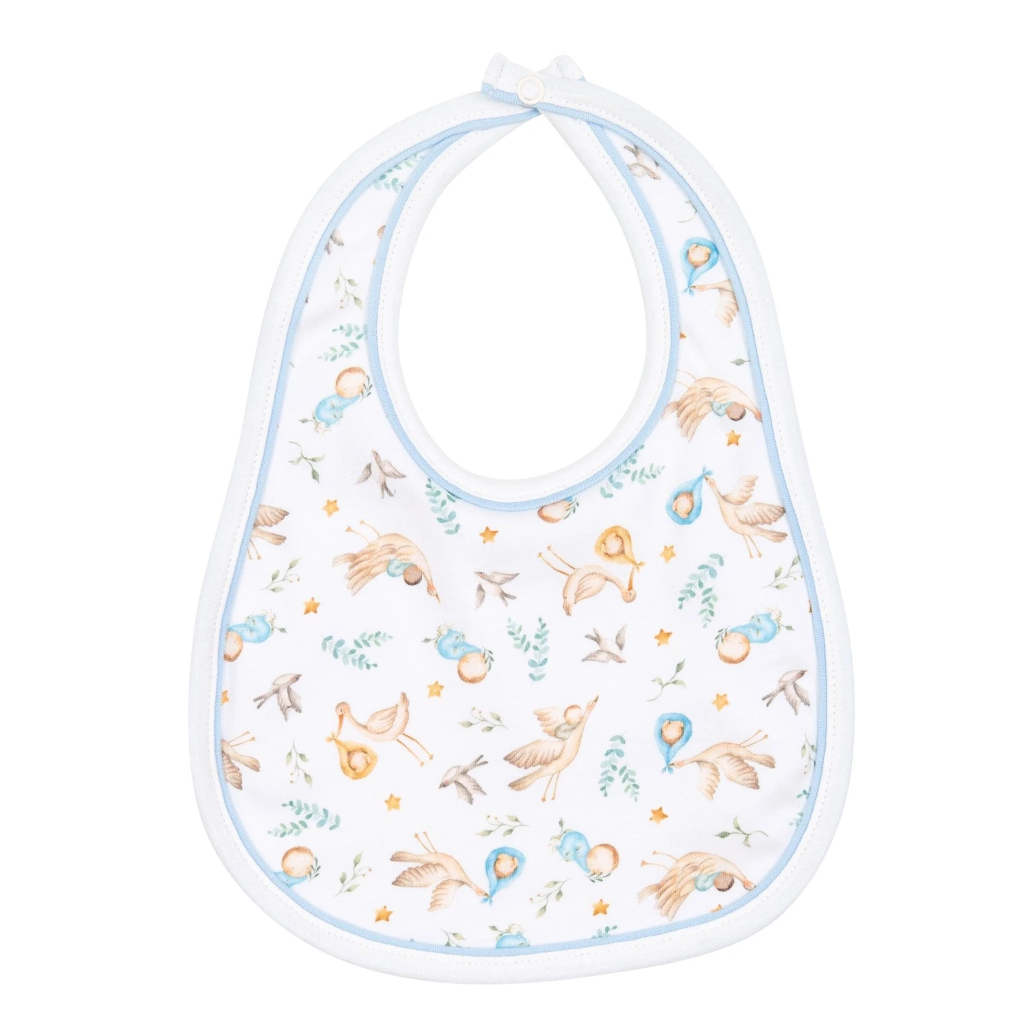 Cherished Arrivals Bib - Blue By Luna And Arlo 4 Cherished Arrivals Bib - Blue By Luna And Arlo - Image 4