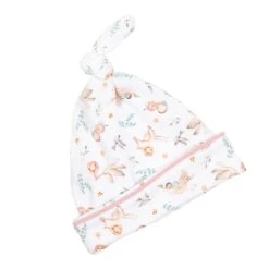 Cherished Arrivals Knot Hat - Dusty Rose By Luna And Arlo