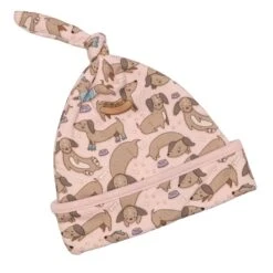DachshundKnot Hat- Dusty Rose By Luna And Arlo