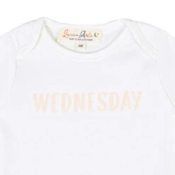 Days Of The Week Print Bodysuit Set - Pink 5 Days Of The Week Print Bodysuit Set - Pink -Luna And Arlo Sales Store days of the week print bodysuit set pink 977291