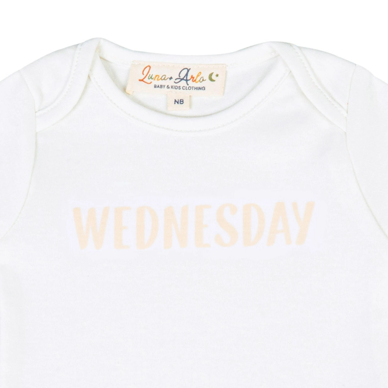 Days Of The Week Print Bodysuit Set - Pink 3 Days Of The Week Print Bodysuit Set - Pink - Image 3
