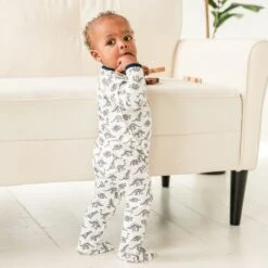 Dino Digs Zip Footie By Luna & Arlo 7 Dino Digs Zip Footie By Luna & Arlo -Luna And Arlo Sales Store dino digs zip footie by luna arlo 218186
