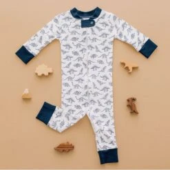 Dino Digs Zip Pajamas By Luna & Arlo 11 Dino Digs Zip Pajamas By Luna & Arlo -Luna And Arlo Sales Store dino digs zip pajamas by luna arlo 397776