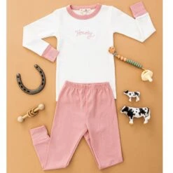 Howdy! Long Pajamas - Dusty Rose By Luna And Arlo 10 Howdy! Long Pajamas - Dusty Rose By Luna And Arlo -Luna And Arlo Sales Store howdy long pajamas dusty rose by luna and arlo 459014