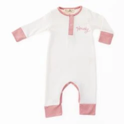 Howdy! Playsuit - Dusty Rose By Luna And Arlo 6 Howdy! Playsuit - Dusty Rose By Luna And Arlo -Luna And Arlo Sales Store howdy playsuit dusty rose by luna and arlo 767933