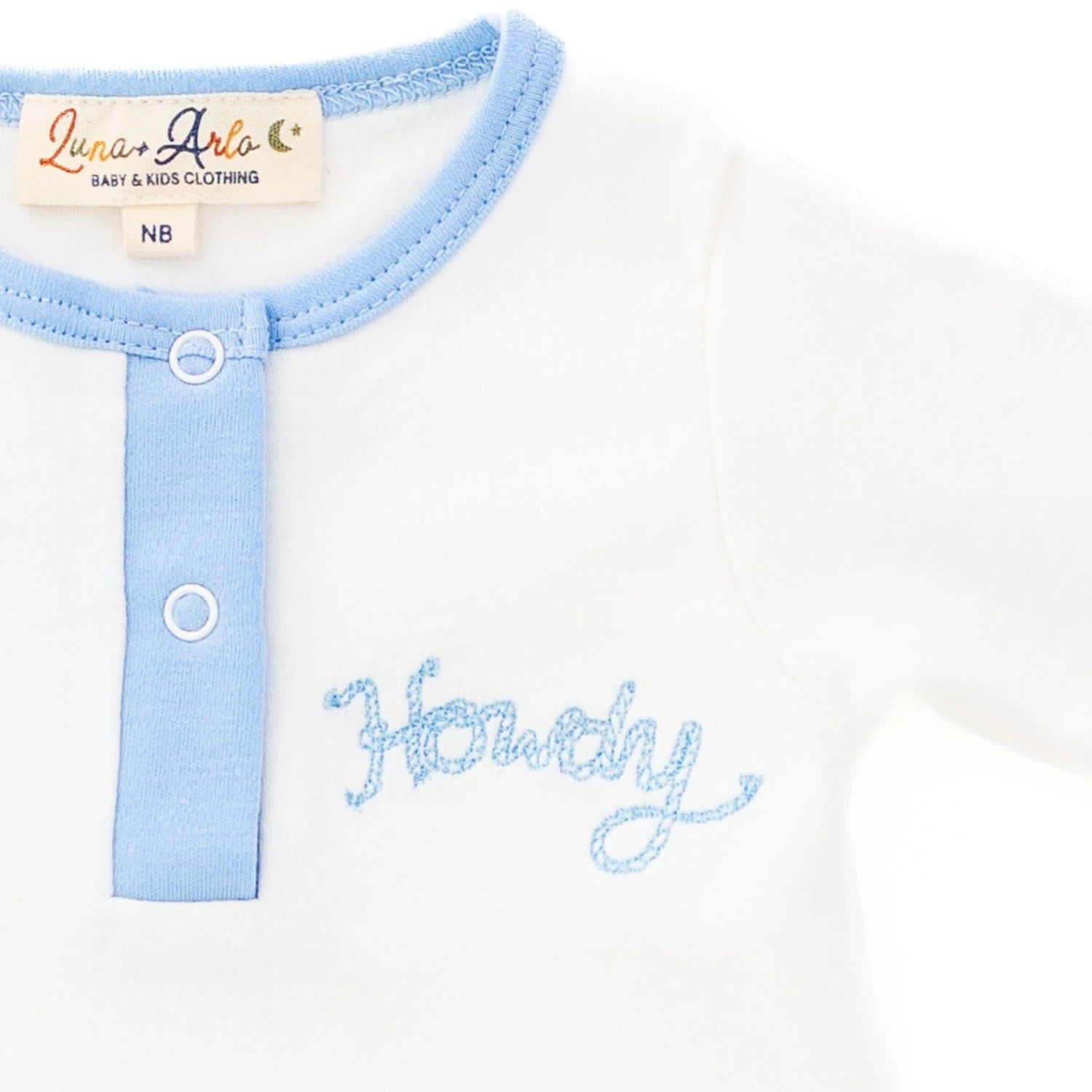 Howdy! Playsuit - Sky By Luna And Arlo 2 Howdy! Playsuit - Sky By Luna And Arlo - Image 2