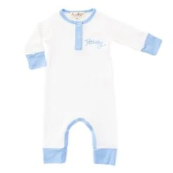 Howdy! Playsuit - Sky By Luna And Arlo 5 Howdy! Playsuit - Sky By Luna And Arlo -Luna And Arlo Sales Store howdy playsuit sky by luna and arlo 611084