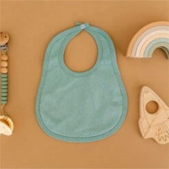 Luna & Arlo Basics Bib - Moss