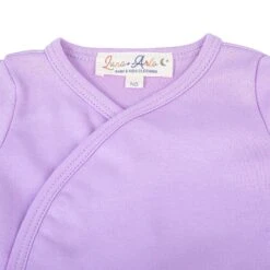 Luna & Arlo Basics Kimono Footed Pant Set - Wisteria -Luna And Arlo Sales Store luna arlo basics girl x tee footed pant set wisteria 663441