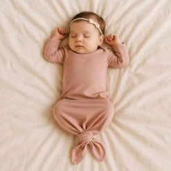 Luna & Arlo Basics Gown - Dusty Rose