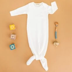 Luna & Arlo Basics Gown - Ivory