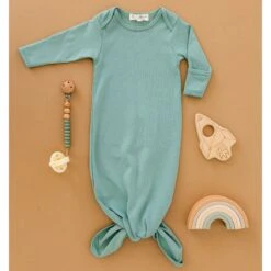 Luna & Arlo Basics Gown - Moss