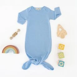 Luna & Arlo Basics Gown - Sky