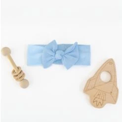 Luna & Arlo Basics Headband - Sky