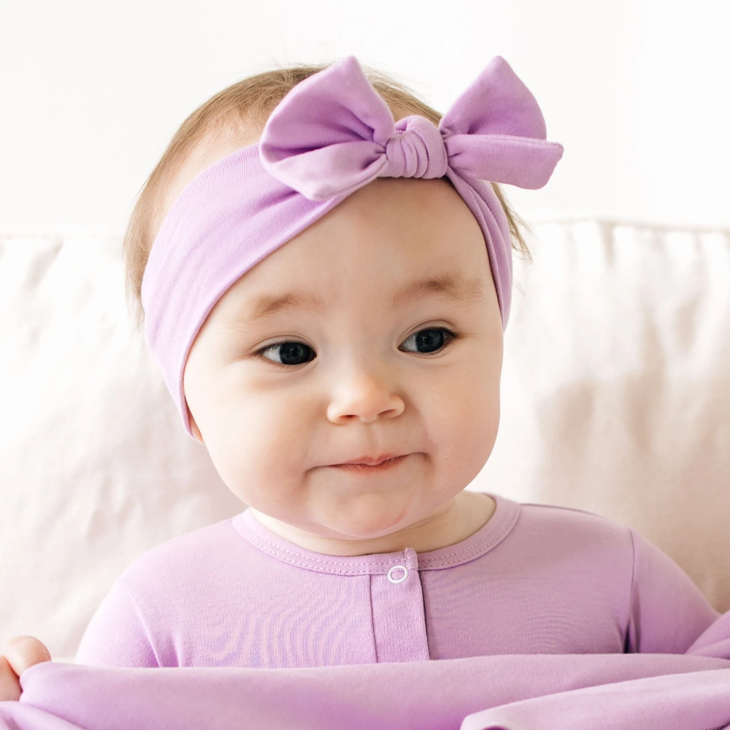 Luna & Arlo Basics Headband - Wisteria 1 Luna & Arlo Basics Headband - Wisteria