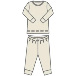 Luna & Arlo Basics Long Pajamas - Driftwood -Luna And Arlo Sales Store luna arlo basics long pajamas driftwood 282468