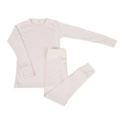 Luna & Arlo Basics Long Pajamas - Driftwood