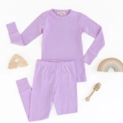 Luna & Arlo Basics Long Pajamas - Wisteria -Luna And Arlo Sales Store luna arlo basics long pajamas wisteria 638253