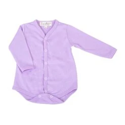 Luna & Arlo Basics Long Sleeve Bodysuit - Wisteria