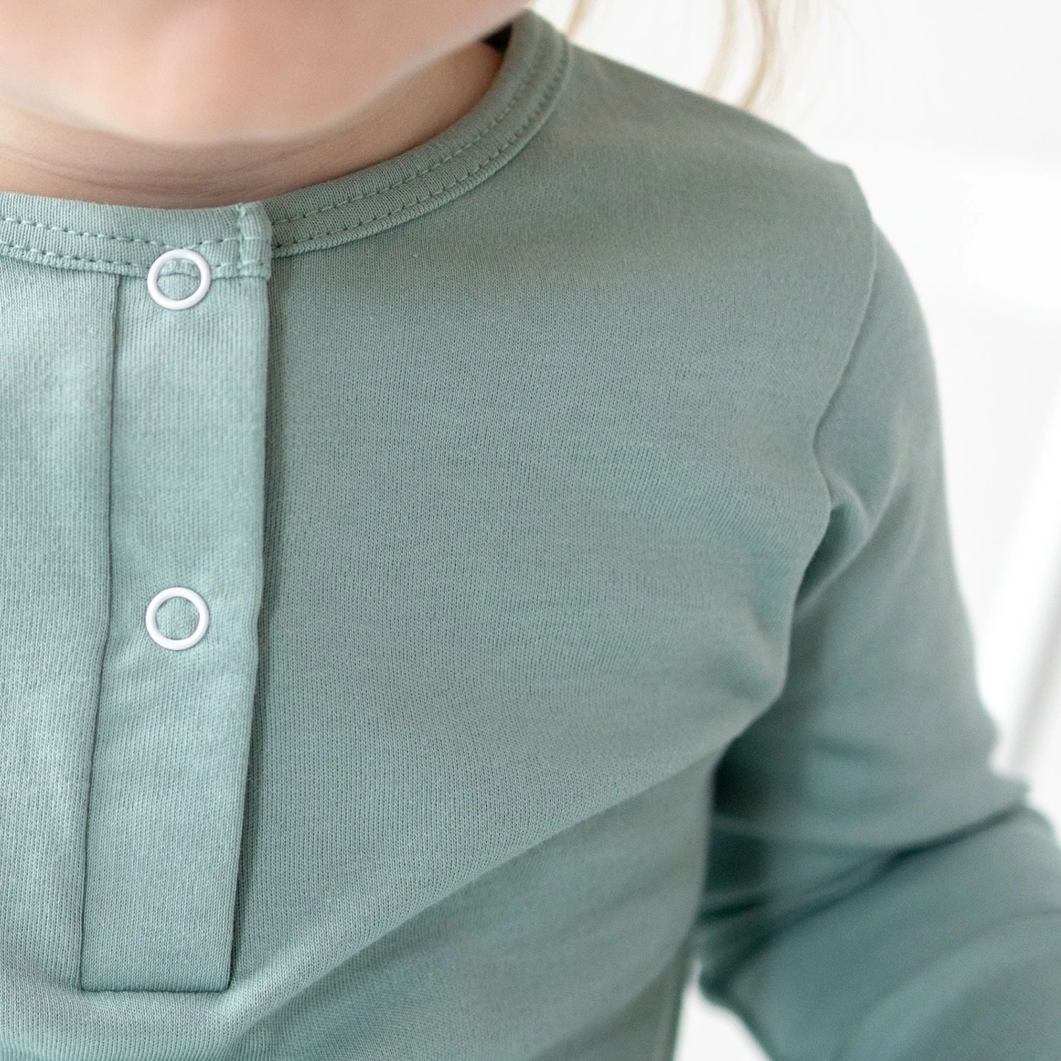 Luna & Arlo Basics Playsuit - Moss 2 Luna & Arlo Basics Playsuit - Moss - Image 2