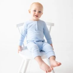 Luna & Arlo Basics Playsuit - Sky