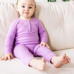 Luna & Arlo Basics Playsuit - Wisteria