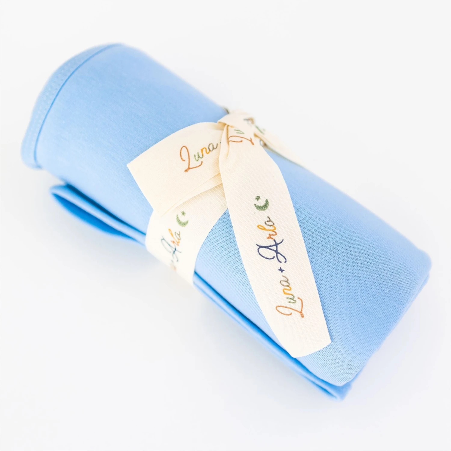 Luna & Arlo Basics Receving Blanket - Sky 1 Luna & Arlo Basics Receving Blanket - Sky