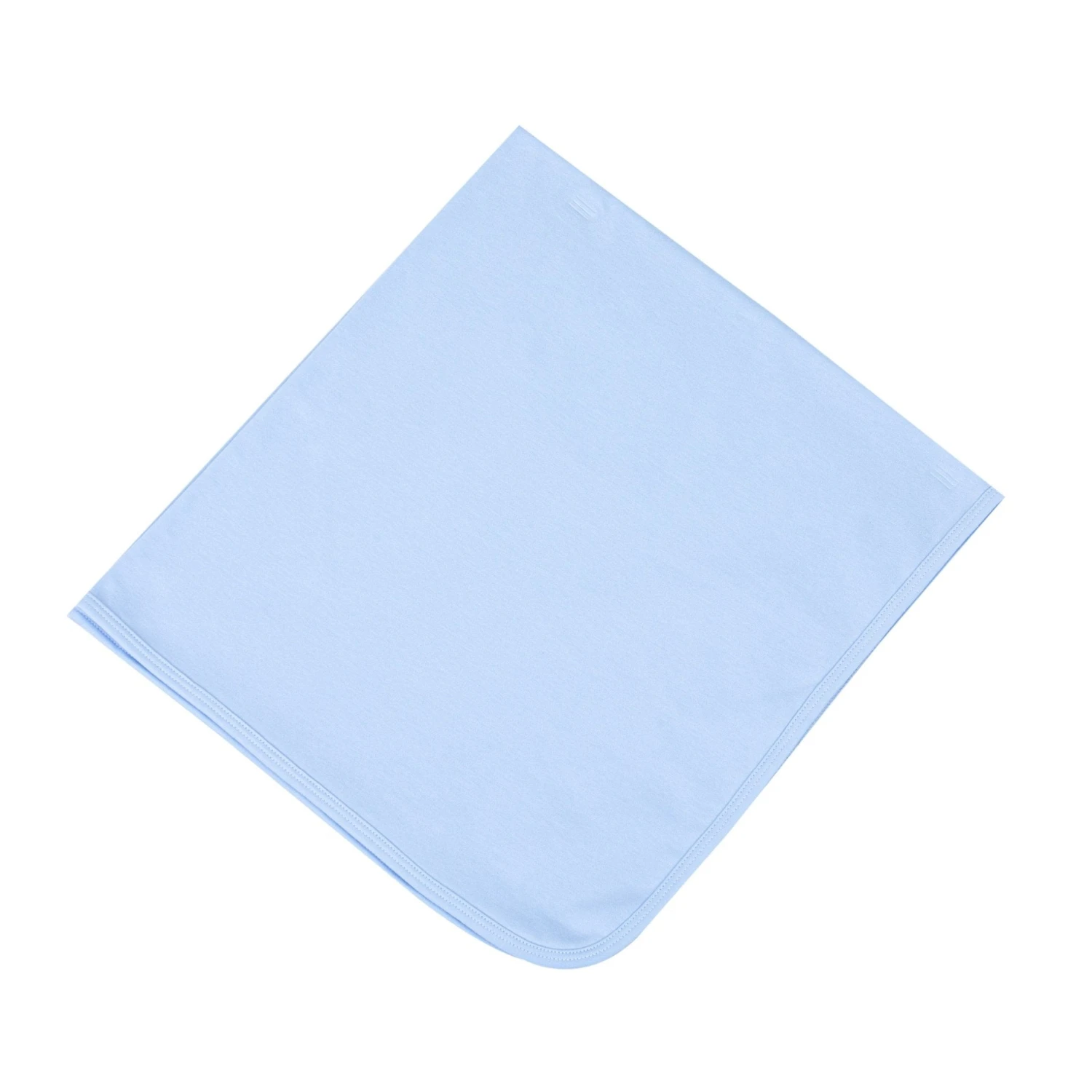 Luna & Arlo Basics Receving Blanket - Sky 3 Luna & Arlo Basics Receving Blanket - Sky - Image 3