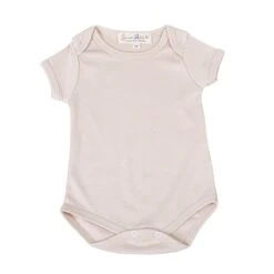 Luna & Arlo Basics Short Sleeve Bodysuit - Driftwood -Luna And Arlo Sales Store luna arlo basics short sleeve bodysuit driftwood 812707