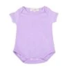 Luna & Arlo Basics Short Sleeve Bodysuit - Wisteria