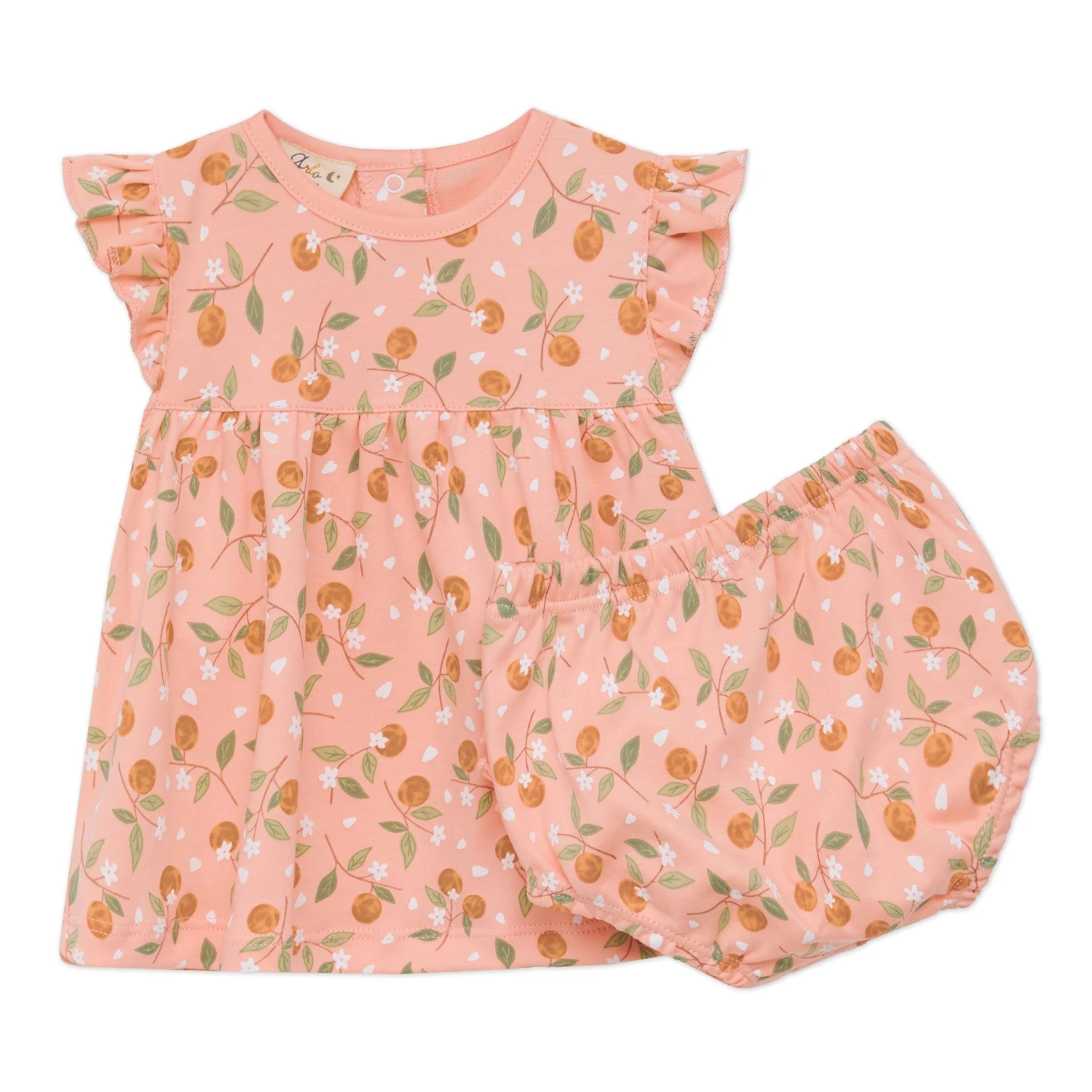 Orange Blossoms Diaper Cover Set 1 Orange Blossoms Diaper Cover Set