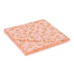 Orange Blossoms Swaddle Blanket