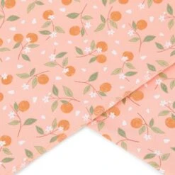 Orange Blossoms Swaddle Blanket 5 Orange Blossoms Swaddle Blanket -Luna And Arlo Sales Store orange blossoms swaddle blanket 716854