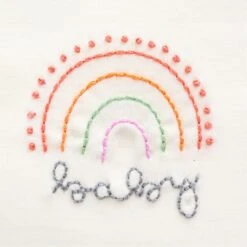 Rainbow Baby Knot Gown By Luna And Arlo -Luna And Arlo Sales Store rainbow baby knot gown 893511