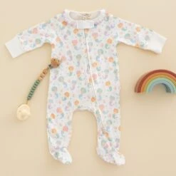 Sirena Ruffle Zip Footie By Luna & Arlo -Luna And Arlo Sales Store sirena ruffle zip footie by luna arlo 630228