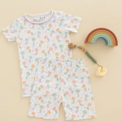 Sirena Short Pajamas By Luna & Arlo