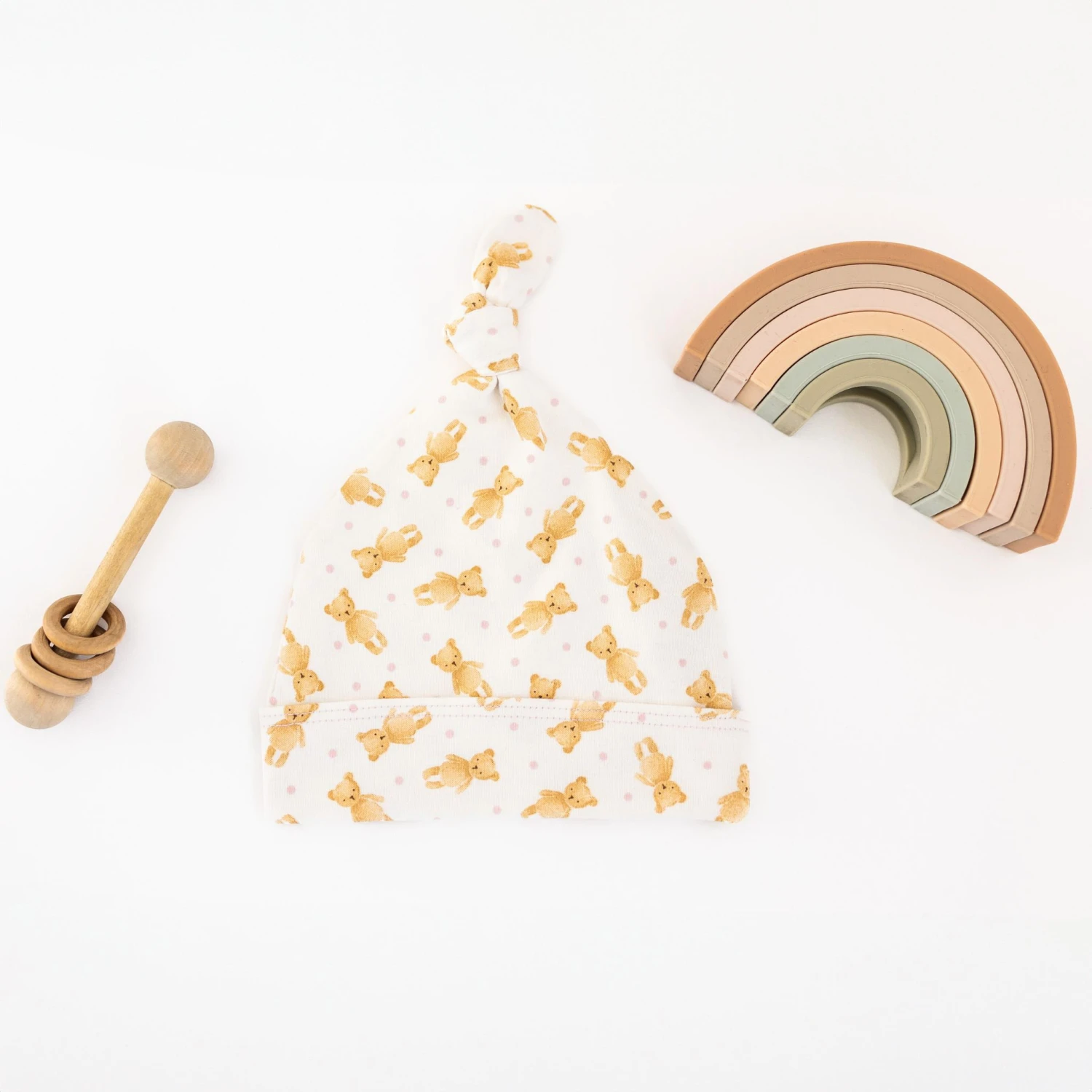 Teddy Hat - Pink By Luna And Arlo 1 Teddy Hat - Pink By Luna And Arlo