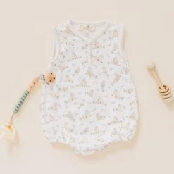 Walrus Cuddles Sleeveless Bubble By Luna & Arlo