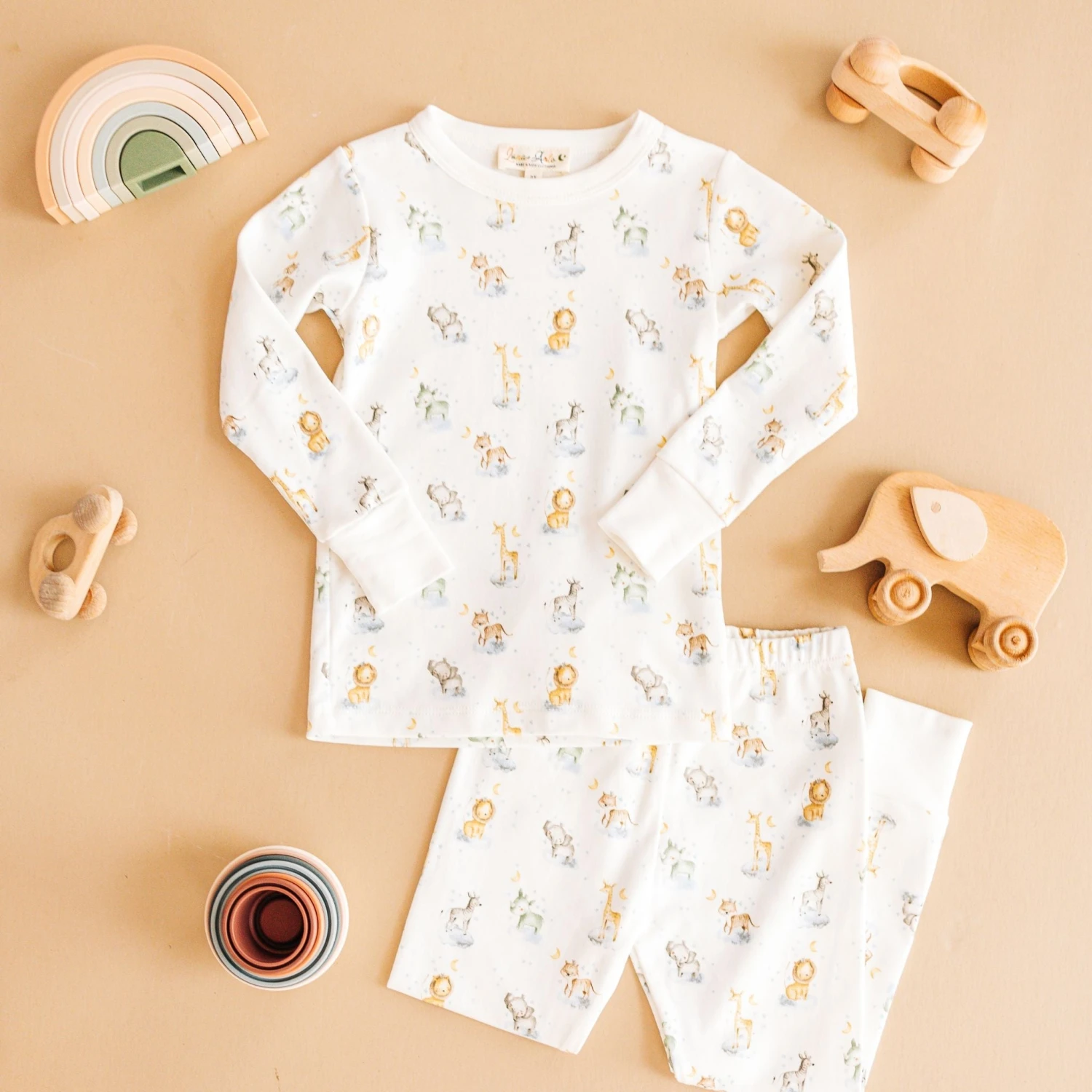 Wild Things Long Pajamas By Luna And Arlo 4 Wild Things Long Pajamas By Luna And Arlo - Image 4