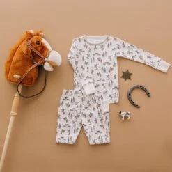 Wild West Long Pajamas -Luna And Arlo Sales Store wild west long pajamas 752139