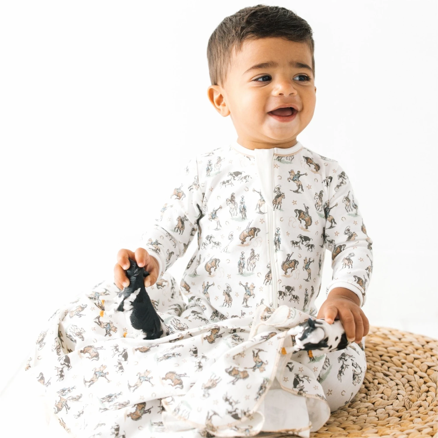 Wild West Zip Footie 3 Wild West Zip Footie - Image 3